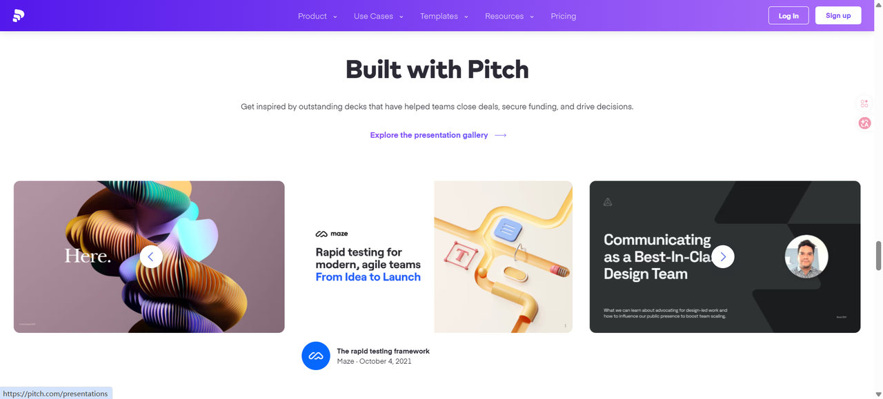 Simplified dashboard with presentations, social posts and AI images