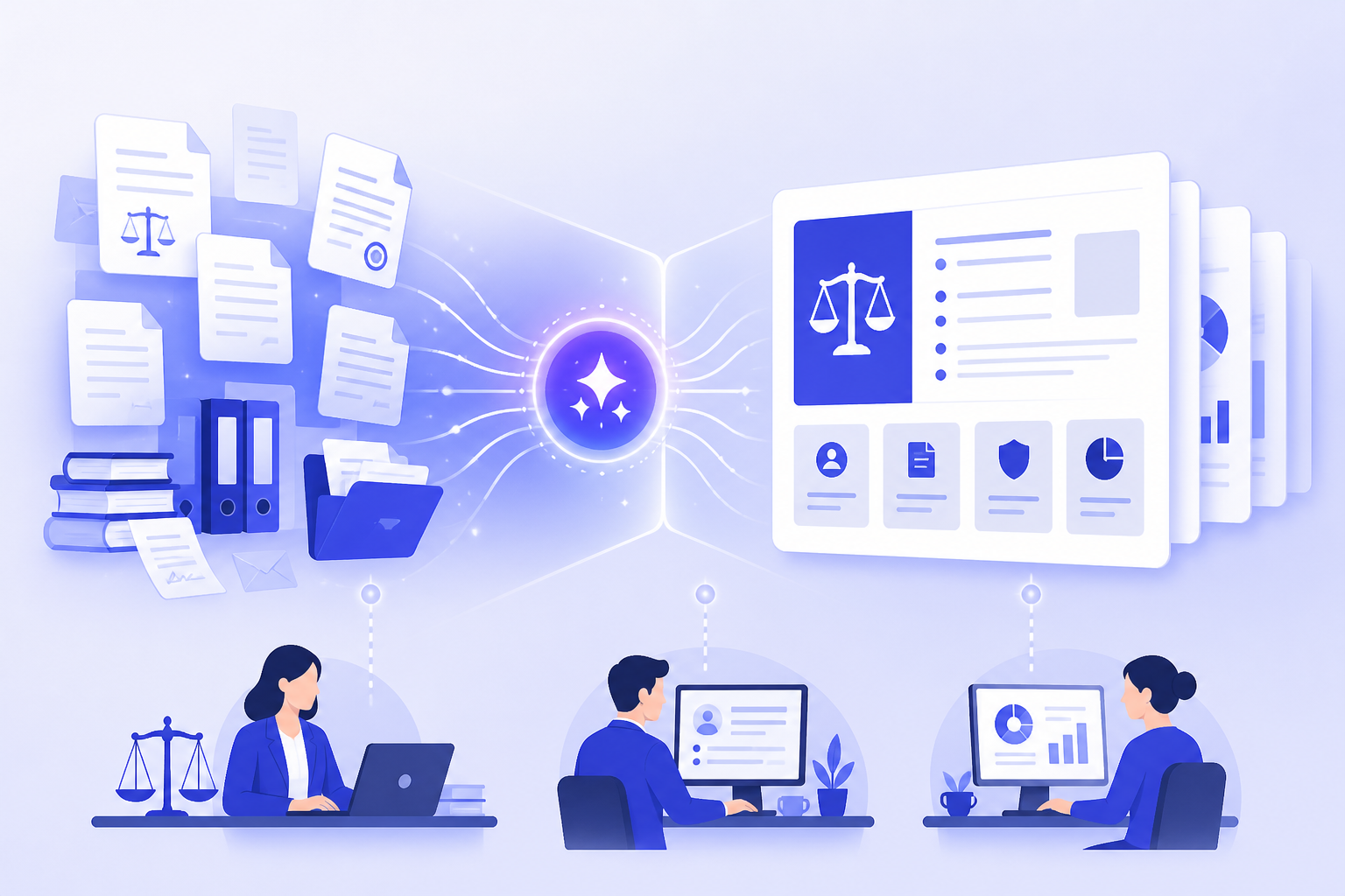 legal presentation AI example for Example Workflows for Lawyers, In-House Teams, and Legal Operations