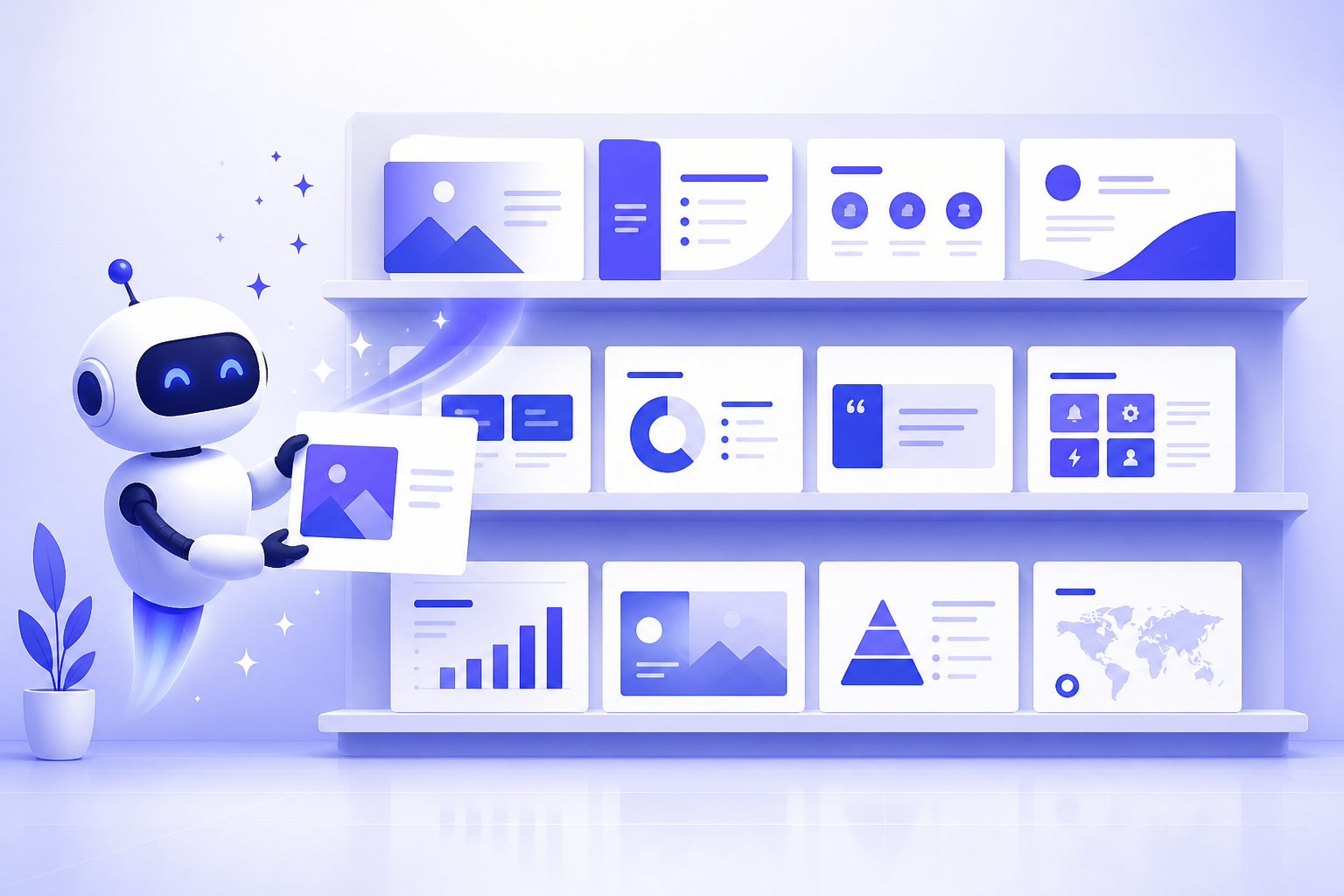 How to Create a Presentation Template Library with AI