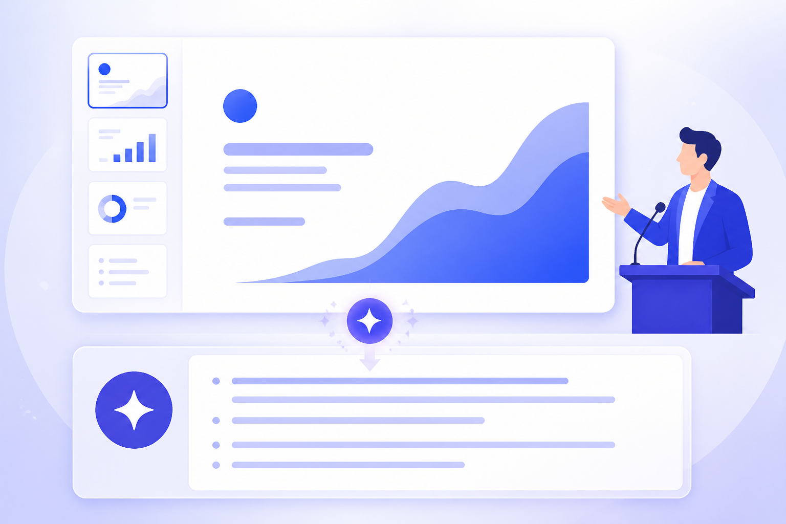 Presenter Notes: how to generate with AI and edit