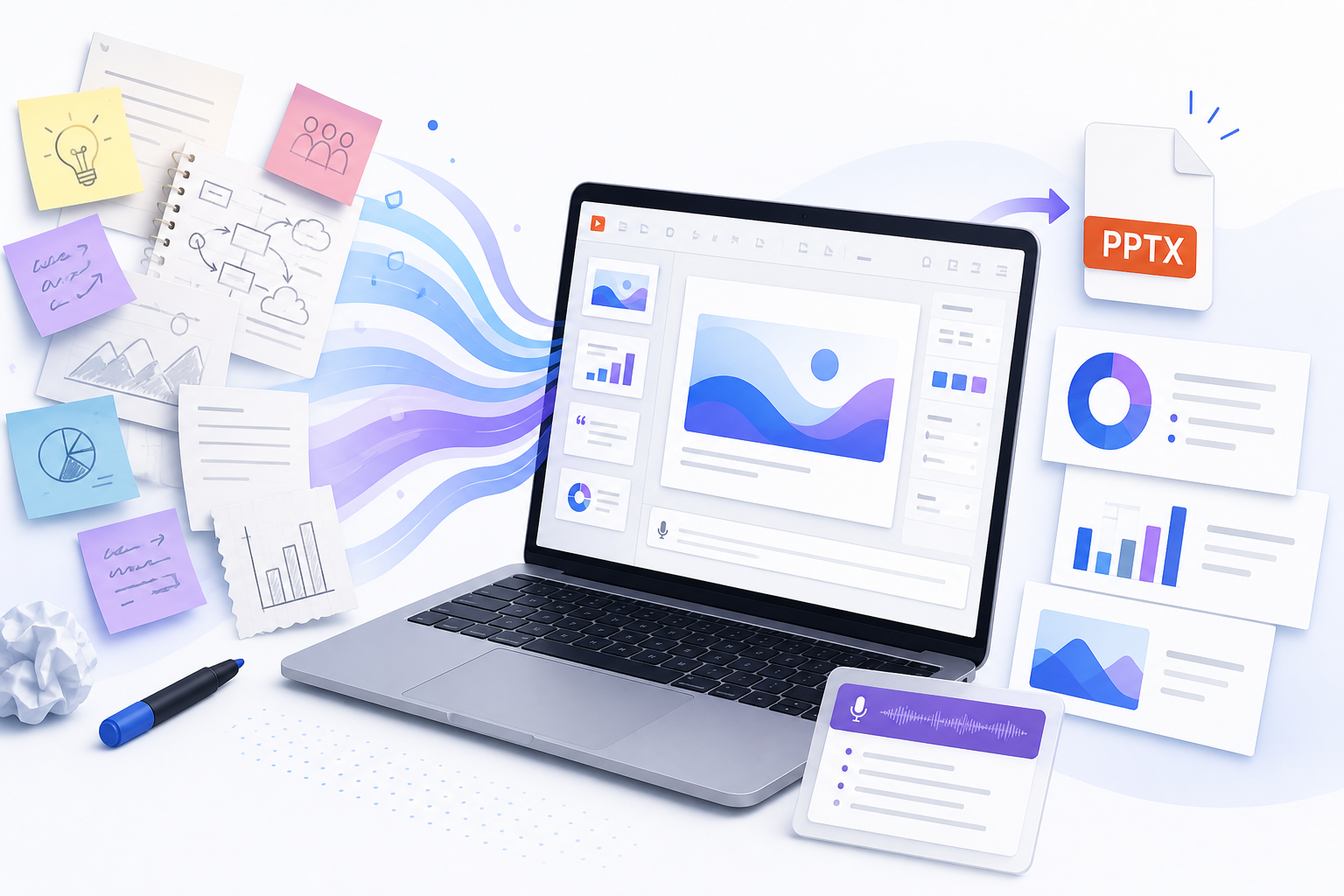 Transform Your Ideas into AI PowerPoint Presentations with Popai.pro