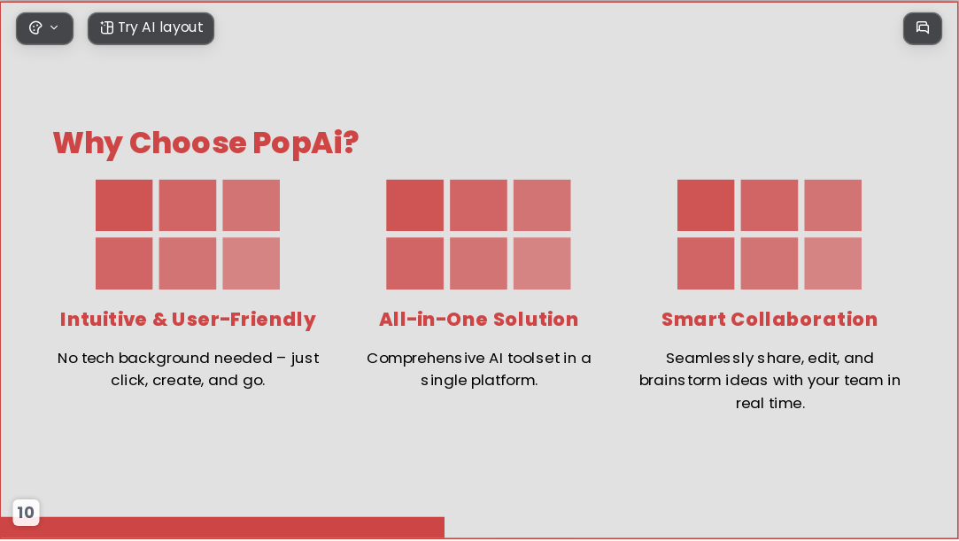 The Power of Data AI Presentation Template for Design Showcase 2026 - Slide 10