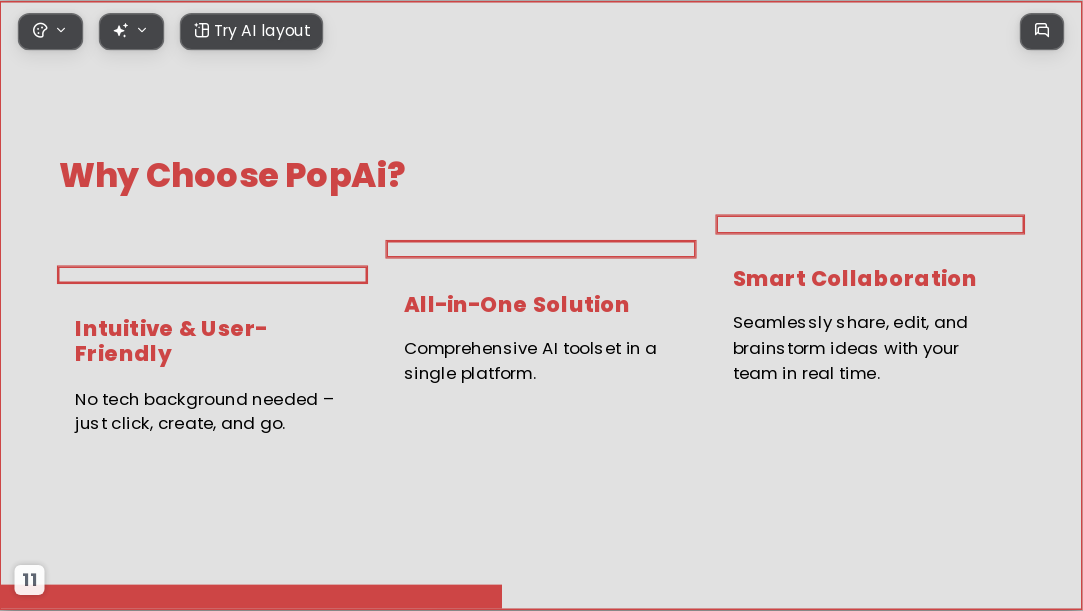 The Power of Data AI Presentation Template for Design Showcase 2026 - Slide 11