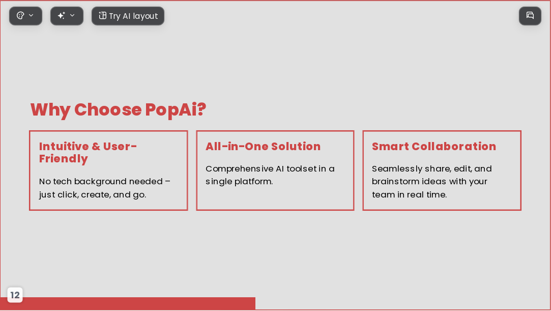 The Power of Data AI Presentation Template for Design Showcase 2026 - Slide 12