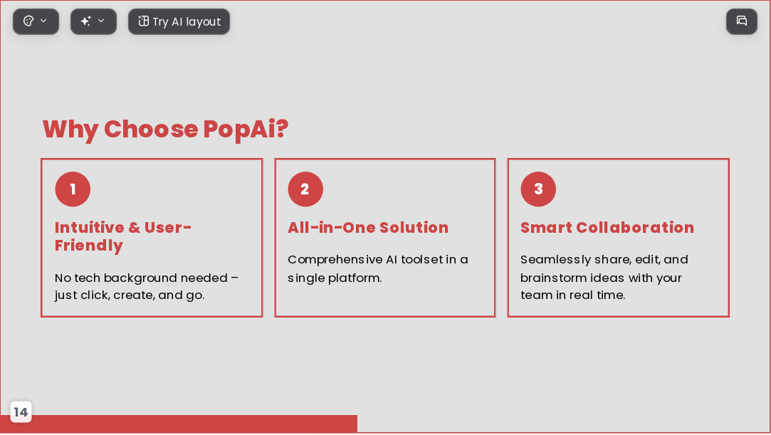 The Power of Data AI Presentation Template for Design Showcase 2026 - Slide 14