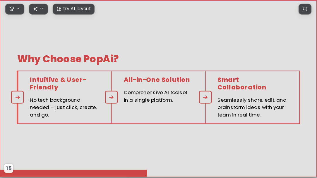 The Power of Data AI Presentation Template for Design Showcase 2026 - Slide 15