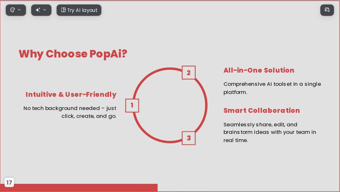 The Power of Data AI Presentation Template for Design Showcase 2026 - Slide 17