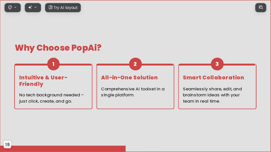 The Power of Data AI Presentation Template for Design Showcase 2026 - Slide 18