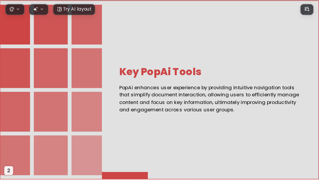 The Power of Data AI Presentation Template for Design Showcase 2026 - Slide 2