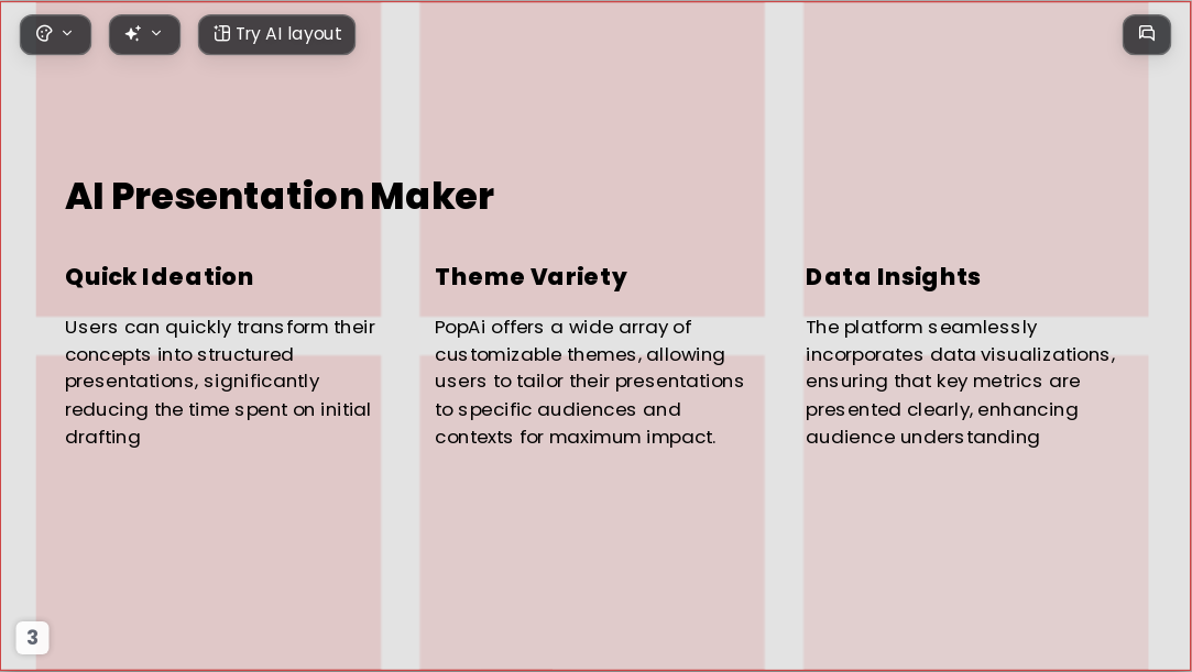 The Power of Data AI Presentation Template for Design Showcase 2026 - Slide 3