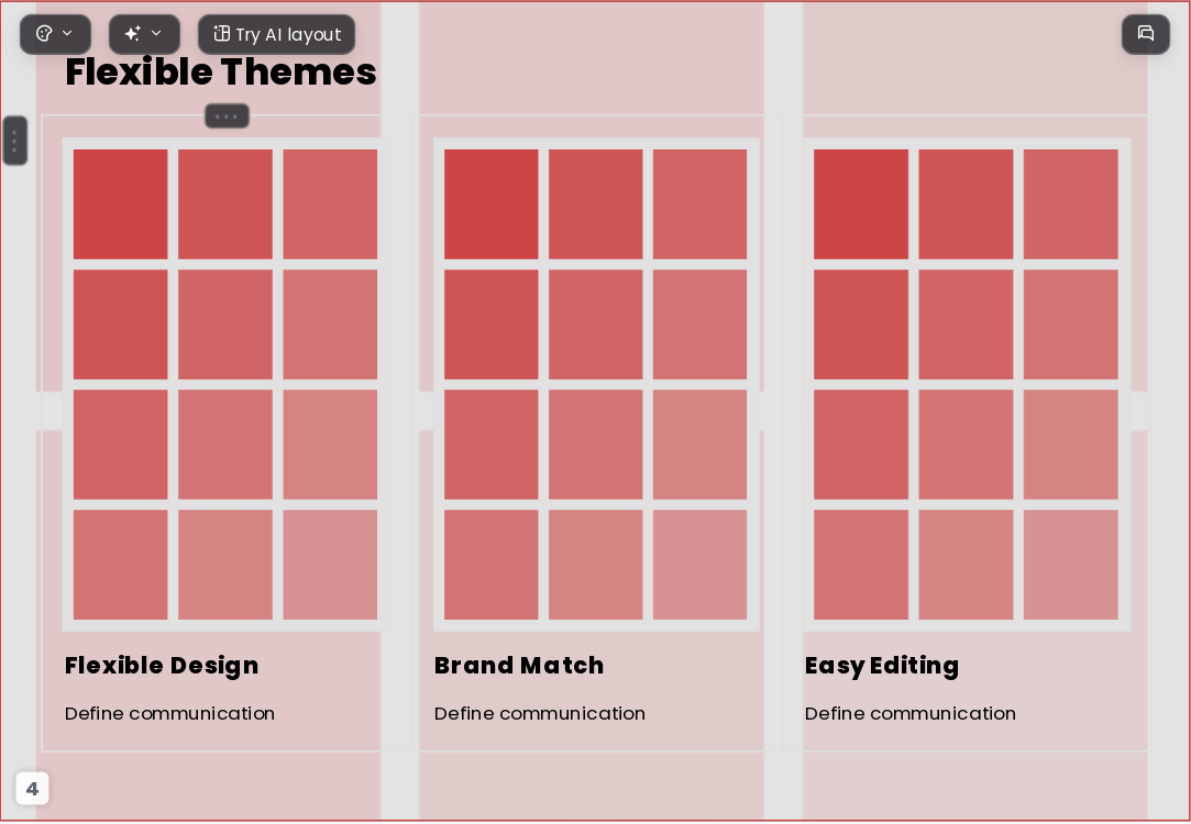 The Power of Data AI Presentation Template for Design Showcase 2026 - Slide 4