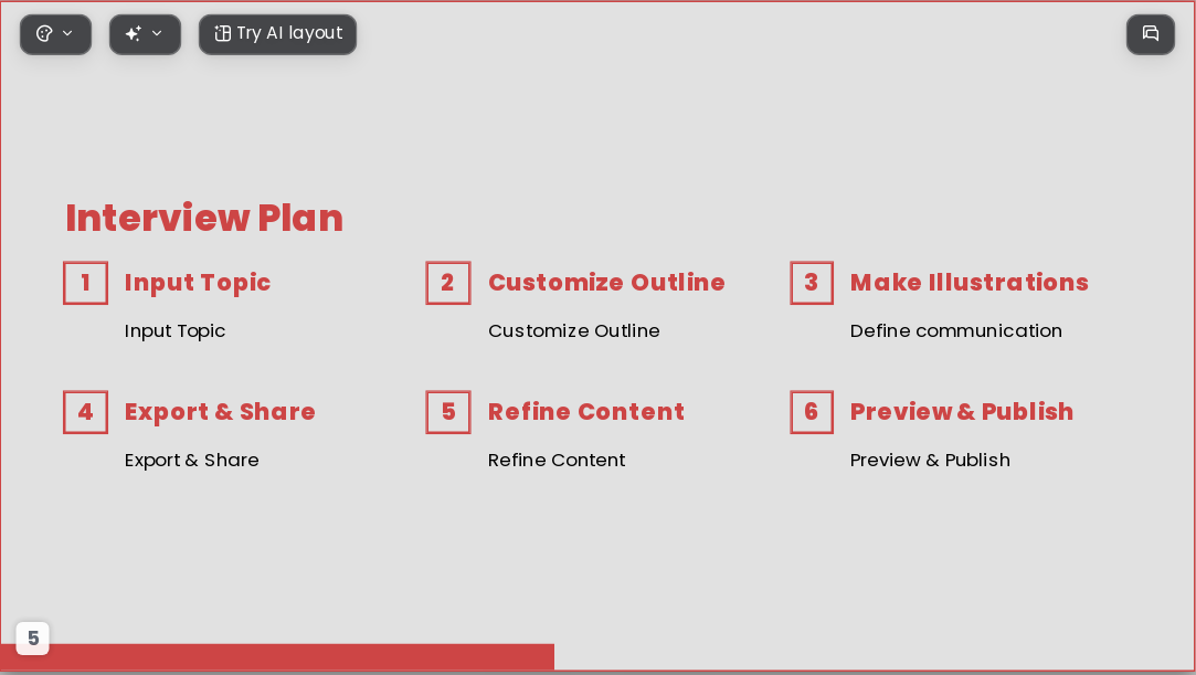 The Power of Data AI Presentation Template for Design Showcase 2026 - Slide 5