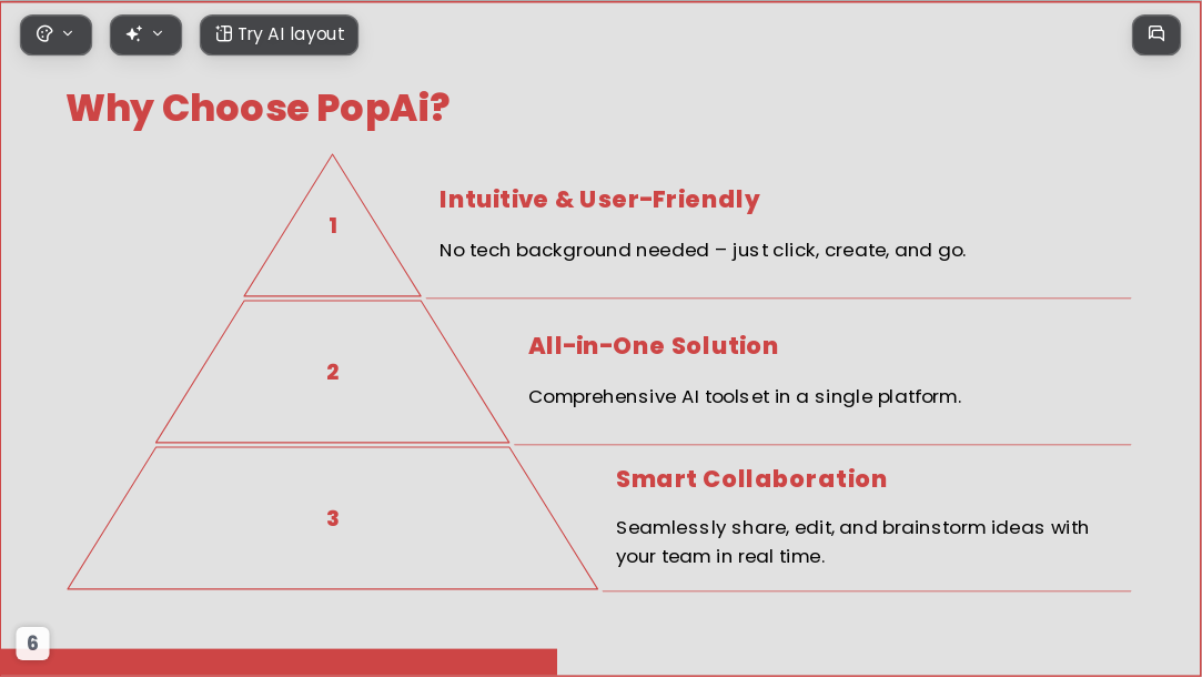 The Power of Data AI Presentation Template for Design Showcase 2026 - Slide 6