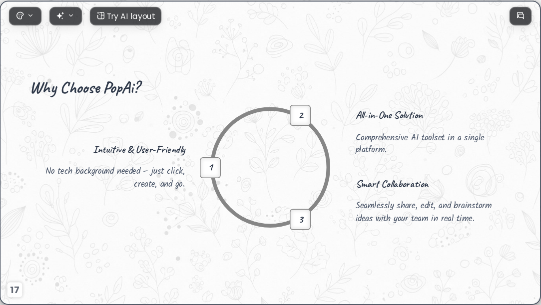 Creative Journey AI Presentation Template for Portfolio Showcase 2026 - Slide 17