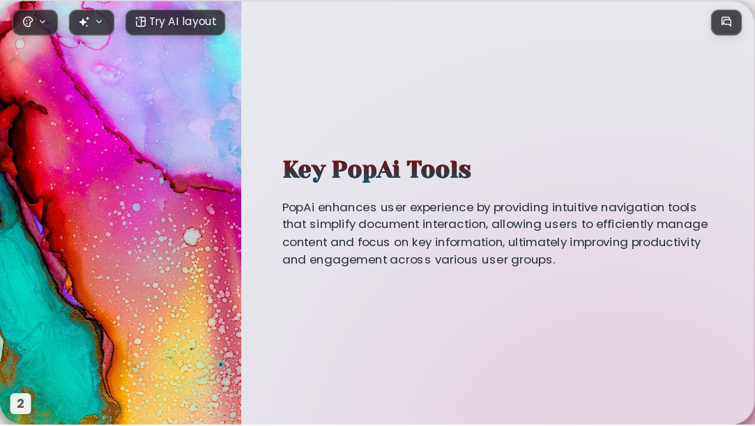 Colorful Colors AI Presentation Template for Teaching Courseware 2026 - Slide 2