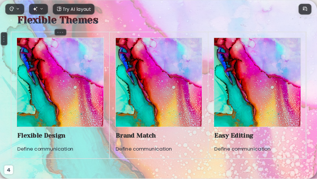 Colorful Colors AI Presentation Template for Teaching Courseware 2026 - Slide 4