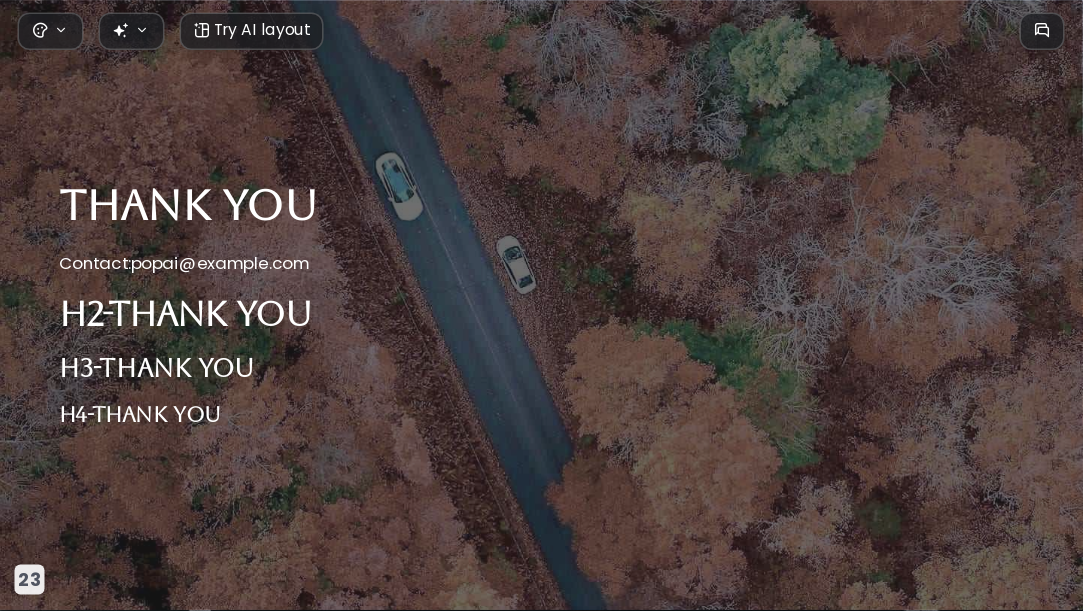 Highway Aesthetic AI Presentation Template for Artwork Showcase 2026. - Slide 23