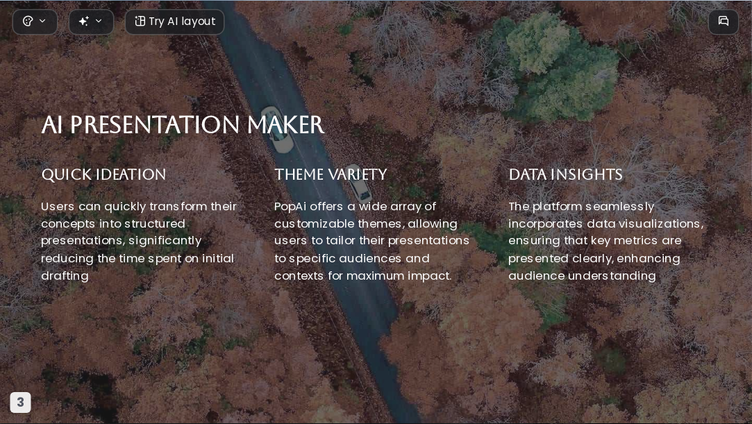 Highway Aesthetic AI Presentation Template for Artwork Showcase 2026. - Slide 3