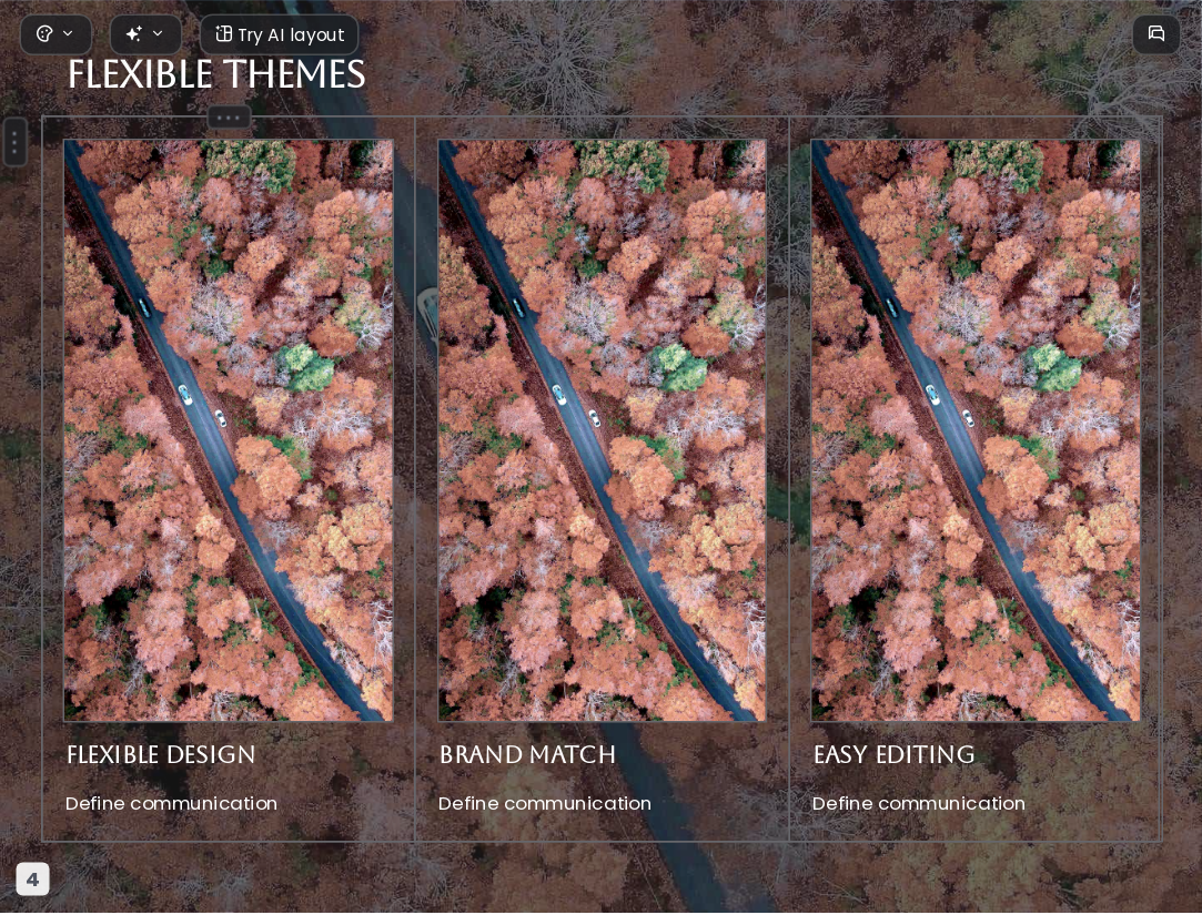 Highway Aesthetic AI Presentation Template for Artwork Showcase 2026. - Slide 4