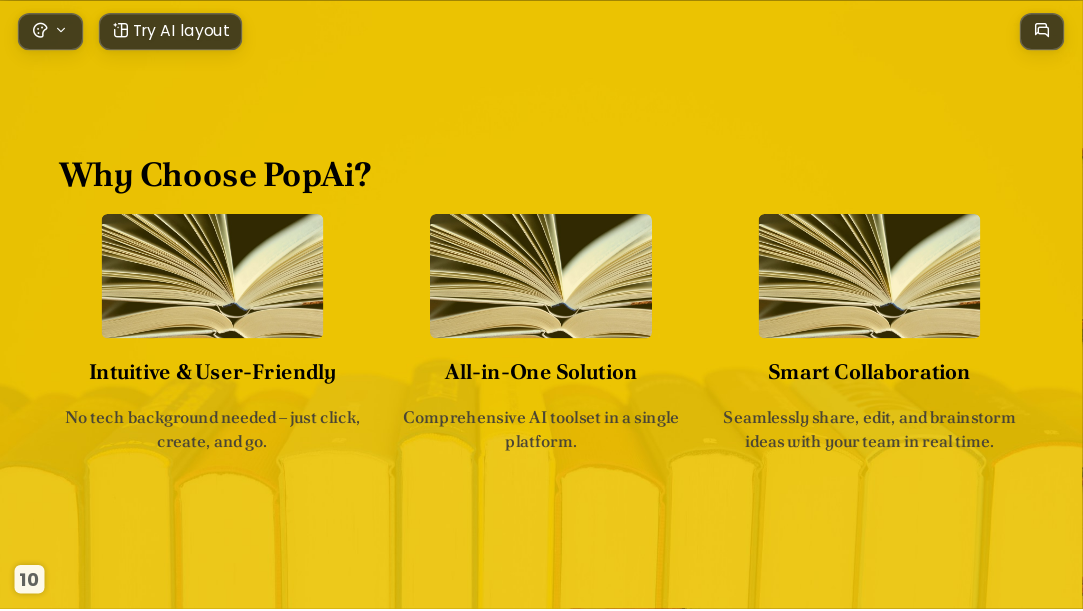 Numerous books AI Presentation Template for Academic Report 2026 - Slide 10