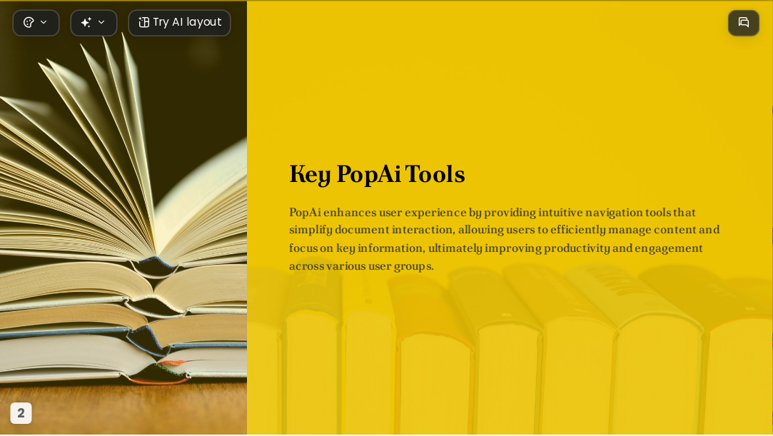 Numerous books AI Presentation Template for Academic Report 2026 - Slide 2