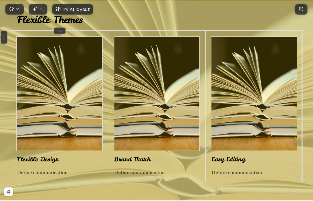 Numerous books AI Presentation Template for Academic Report 2026 - Slide 4