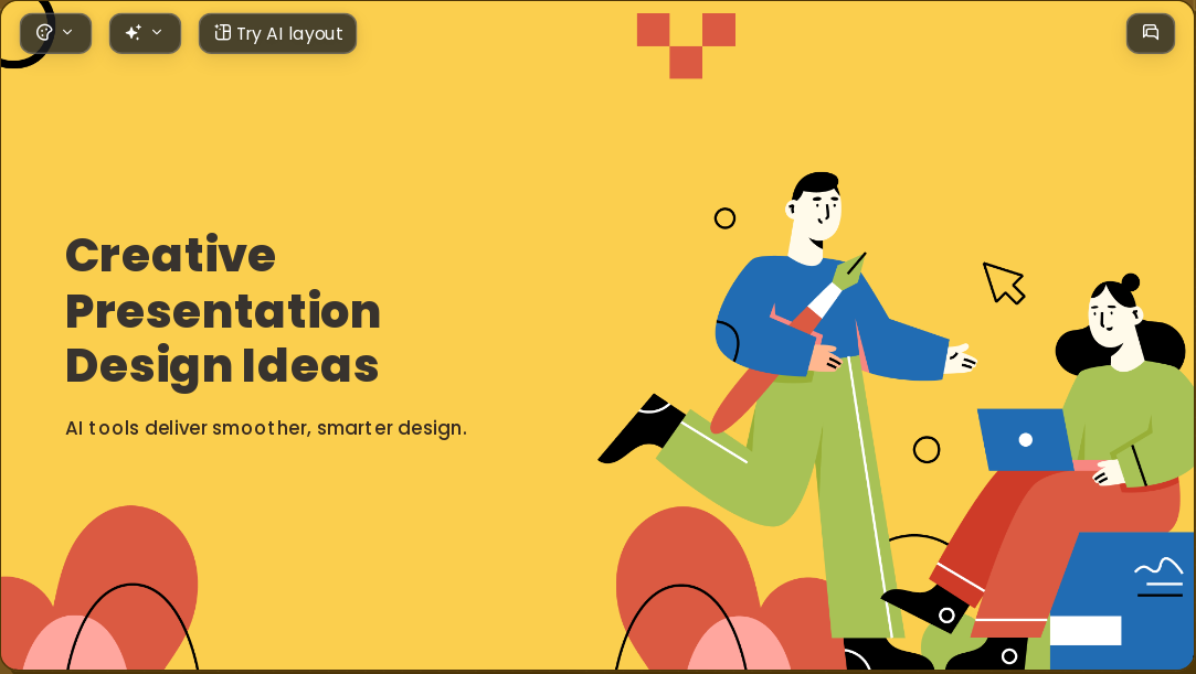 Shape Your Imagination AI Presentation Template for Teaching Courseware 2026