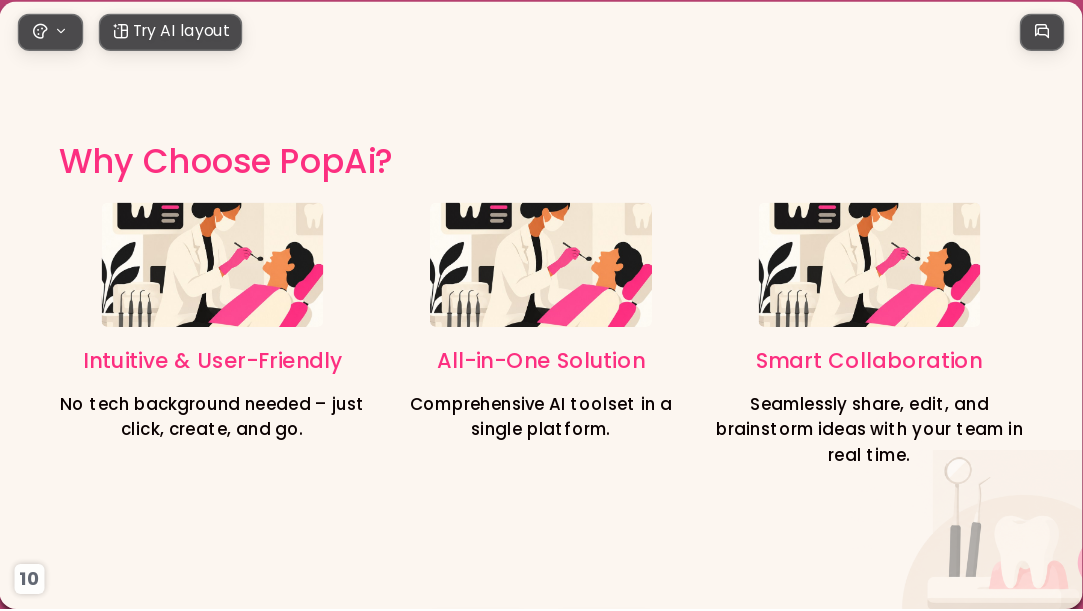 Dental and Oral Surgery AI Presentation Templates for Clinical Practice and Education 2026 - Slide 10