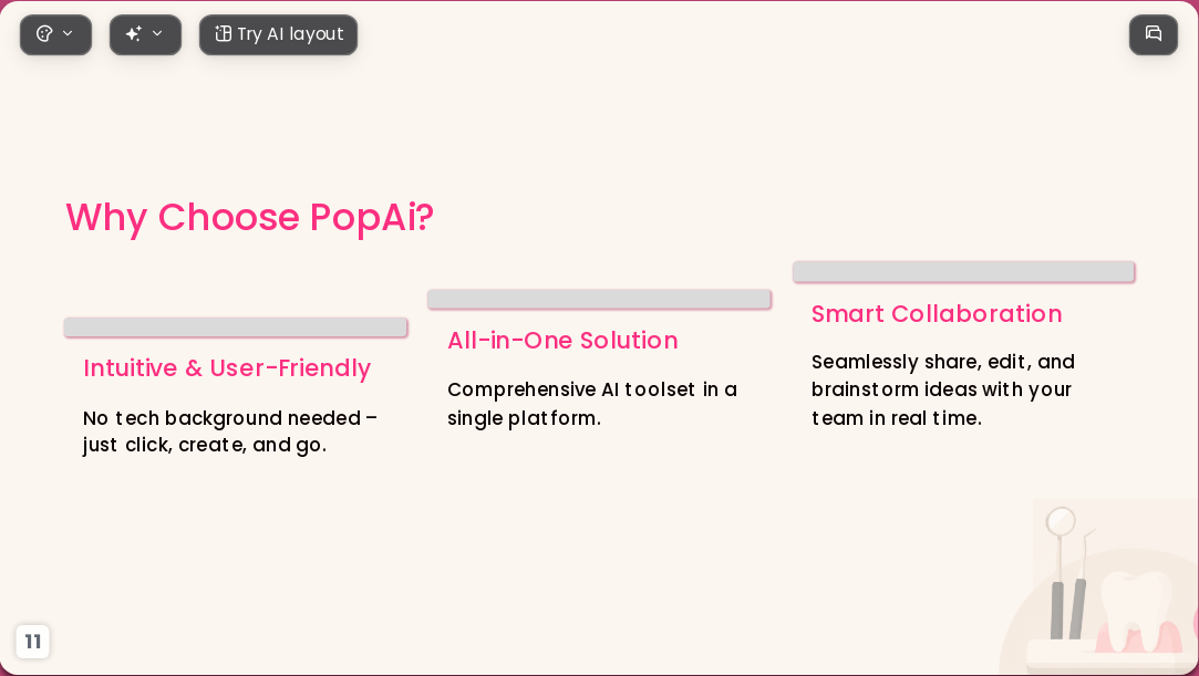 Dental and Oral Surgery AI Presentation Templates for Clinical Practice and Education 2026 - Slide 11