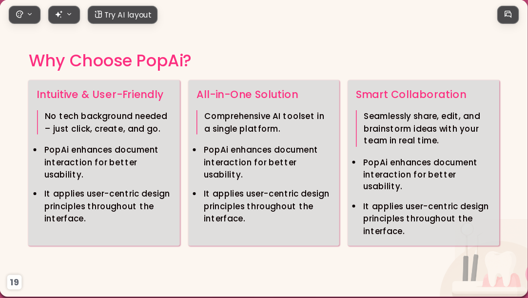 Dental and Oral Surgery AI Presentation Templates for Clinical Practice and Education 2026 - Slide 19