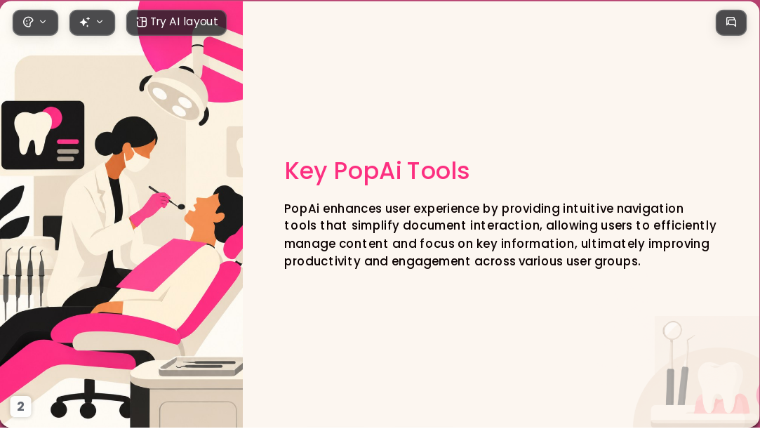 Dental and Oral Surgery AI Presentation Templates for Clinical Practice and Education 2026 - Slide 2