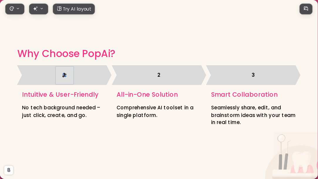 Dental and Oral Surgery AI Presentation Templates for Clinical Practice and Education 2026 - Slide 8