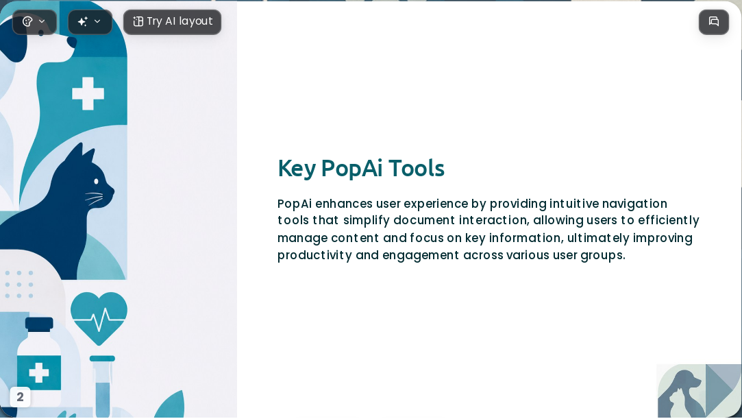 Veterinary Medicine AI Presentation Templates for Animal Healthcare Professionals 2026 - Slide 2