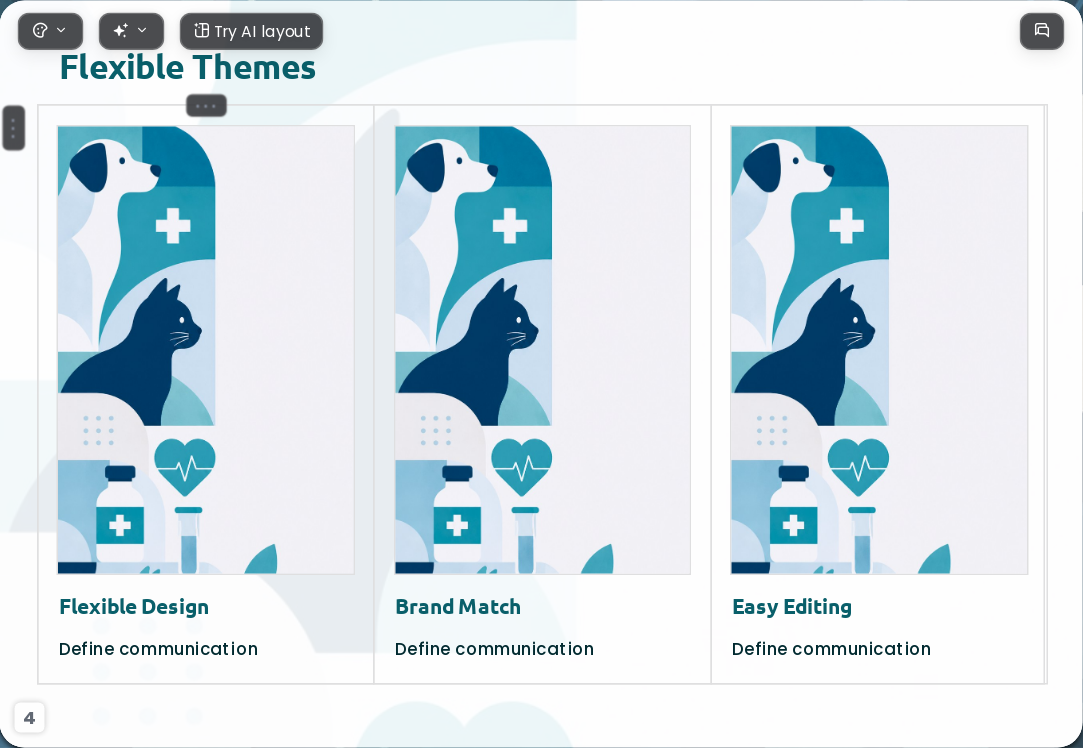 Veterinary Medicine AI Presentation Templates for Animal Healthcare Professionals 2026 - Slide 4