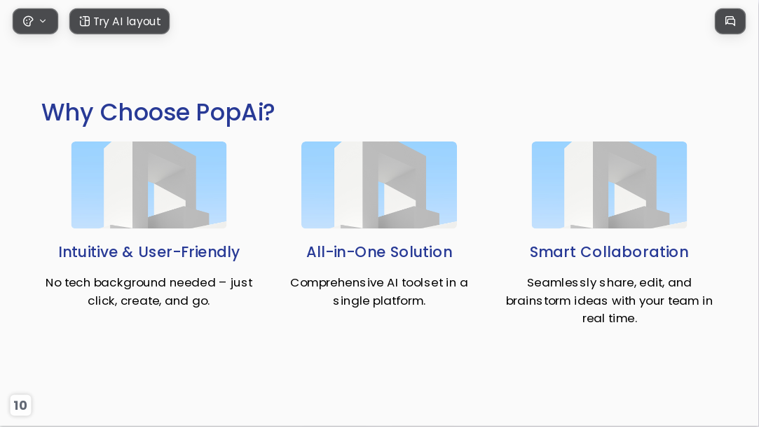 Minimalist geometric style AI Presentation Template for Teaching Courseware 2026 - Slide 10