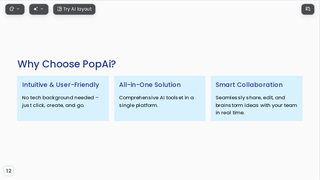 Minimalist geometric style AI Presentation Template for Teaching Courseware 2026 - Slide 12