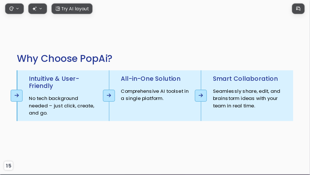 Minimalist geometric style AI Presentation Template for Teaching Courseware 2026 - Slide 15
