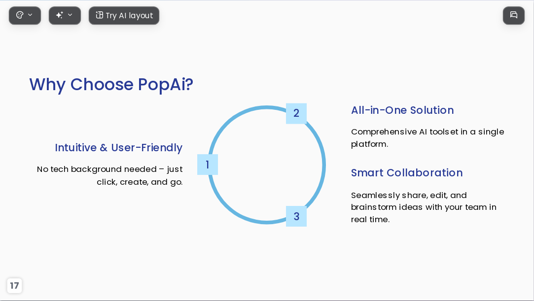 Minimalist geometric style AI Presentation Template for Teaching Courseware 2026 - Slide 17