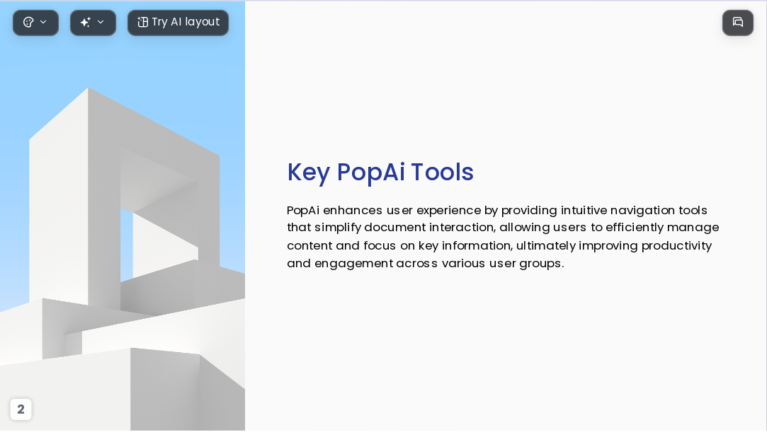Minimalist geometric style AI Presentation Template for Teaching Courseware 2026 - Slide 2