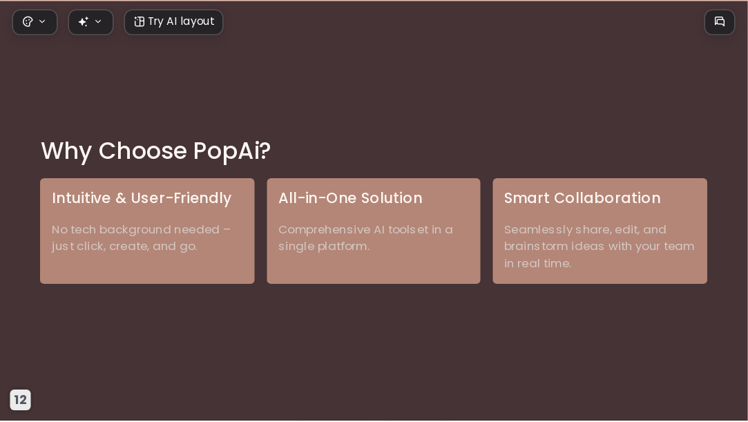 Retro Coffee AI Presentation Template for Portfolio Showcase 2026 - Slide 12