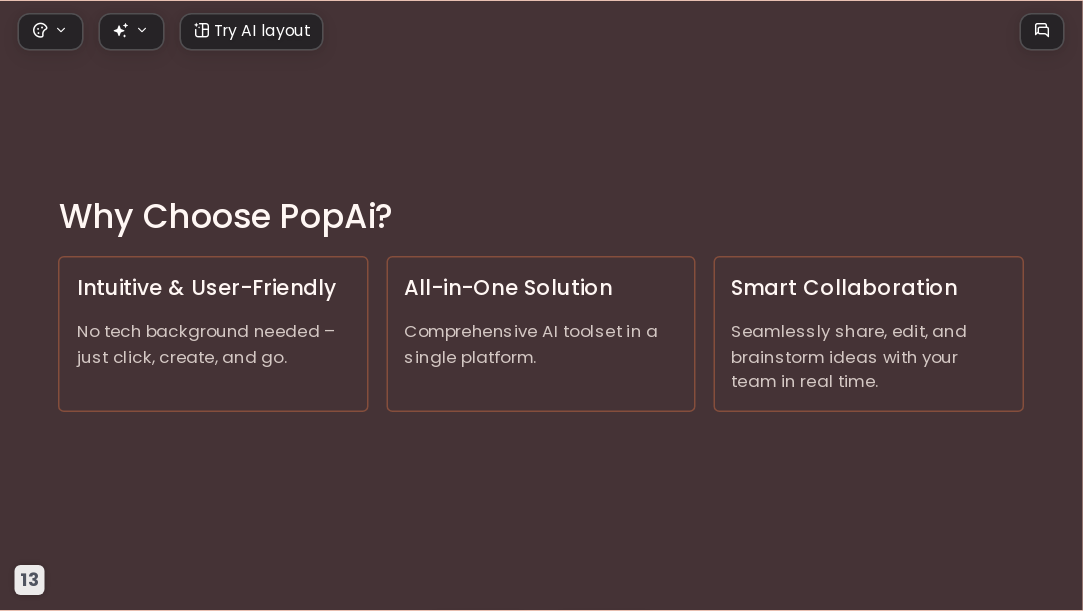 Retro Coffee AI Presentation Template for Portfolio Showcase 2026 - Slide 13