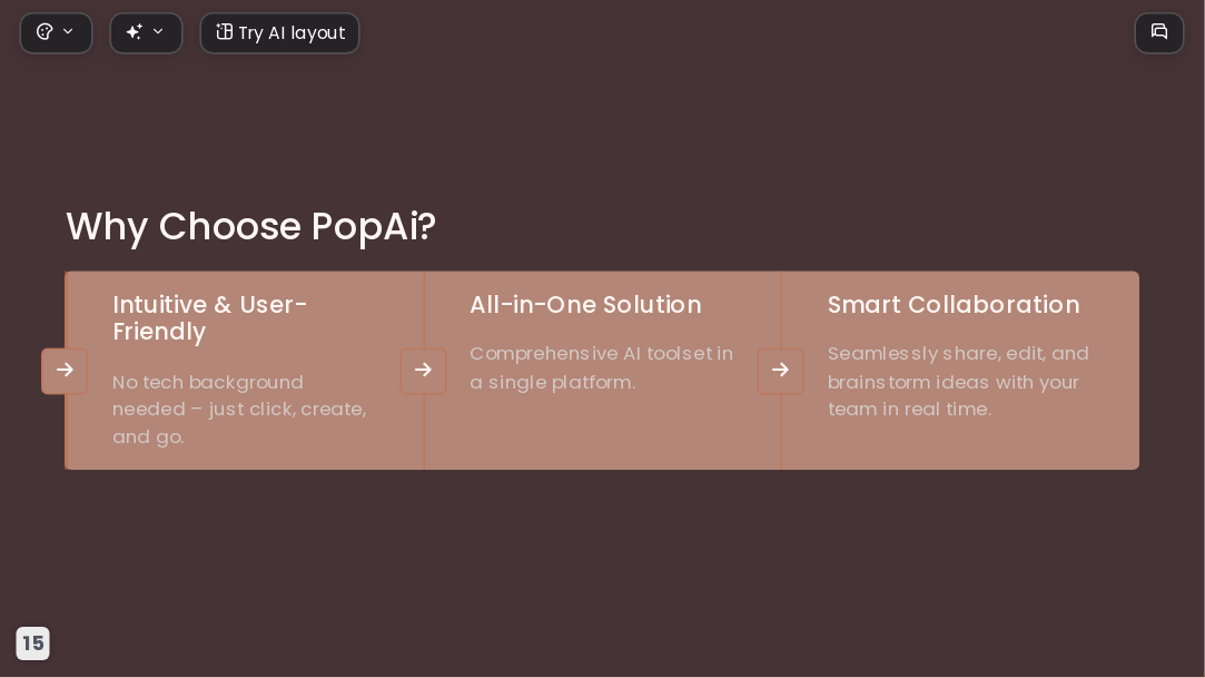 Retro Coffee AI Presentation Template for Portfolio Showcase 2026 - Slide 15