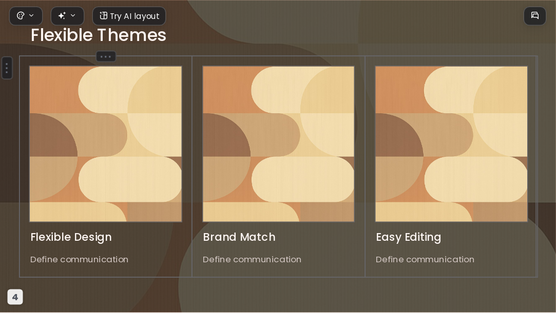 Retro Coffee AI Presentation Template for Portfolio Showcase 2026 - Slide 4
