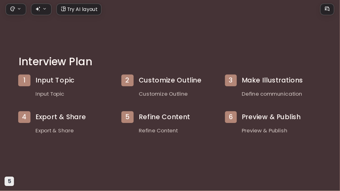 Retro Coffee AI Presentation Template for Portfolio Showcase 2026 - Slide 5