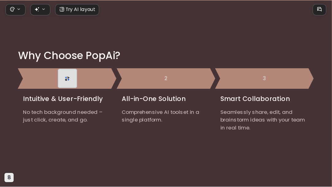 Retro Coffee AI Presentation Template for Portfolio Showcase 2026 - Slide 8