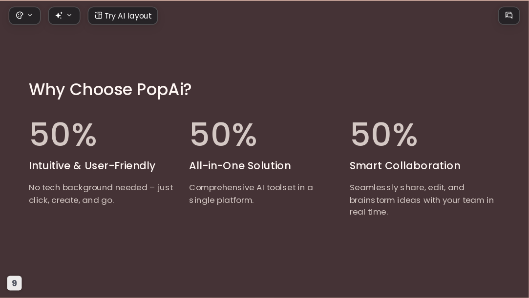 Retro Coffee AI Presentation Template for Portfolio Showcase 2026 - Slide 9