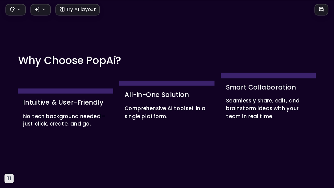 Dark Gradient Neon AI Presentation Template for Portfolio Showcase 2026 - Slide 11