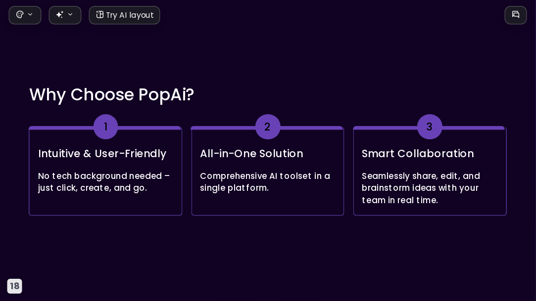 Dark Gradient Neon AI Presentation Template for Portfolio Showcase 2026 - Slide 18