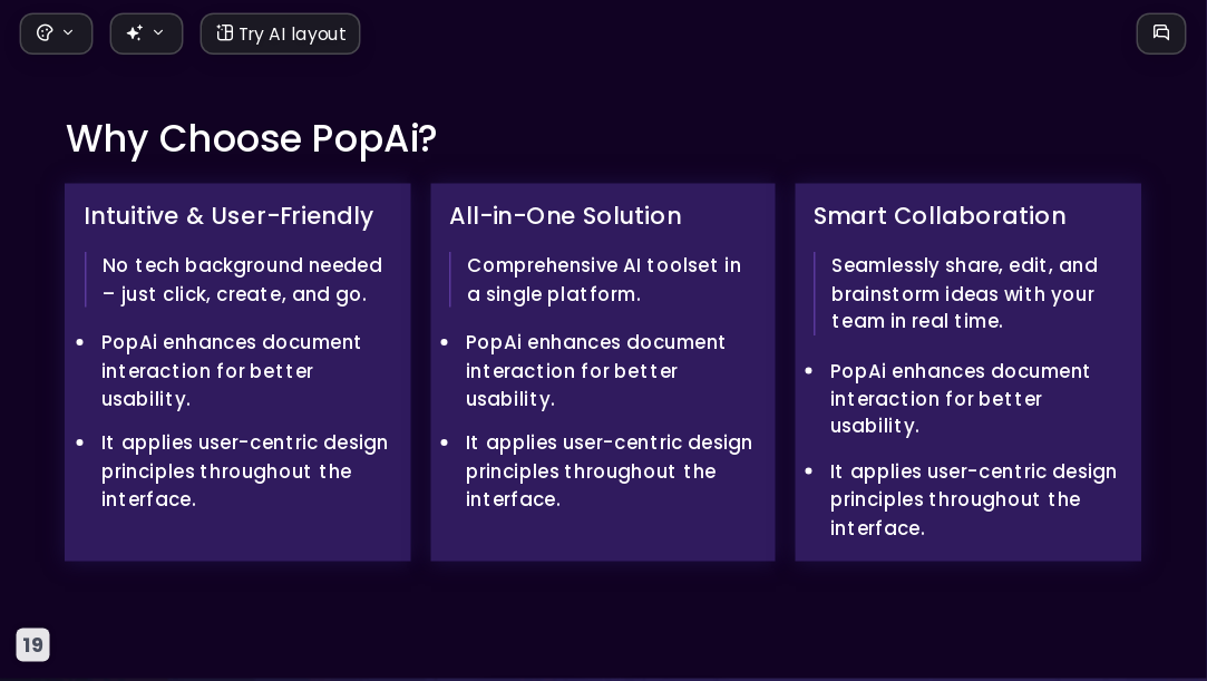 Dark Gradient Neon AI Presentation Template for Portfolio Showcase 2026 - Slide 19
