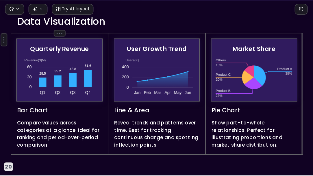 Dark Gradient Neon AI Presentation Template for Portfolio Showcase 2026 - Slide 20